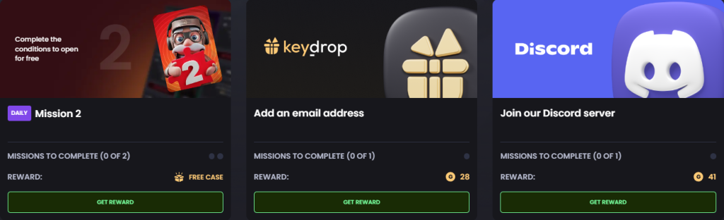 key-drop missions